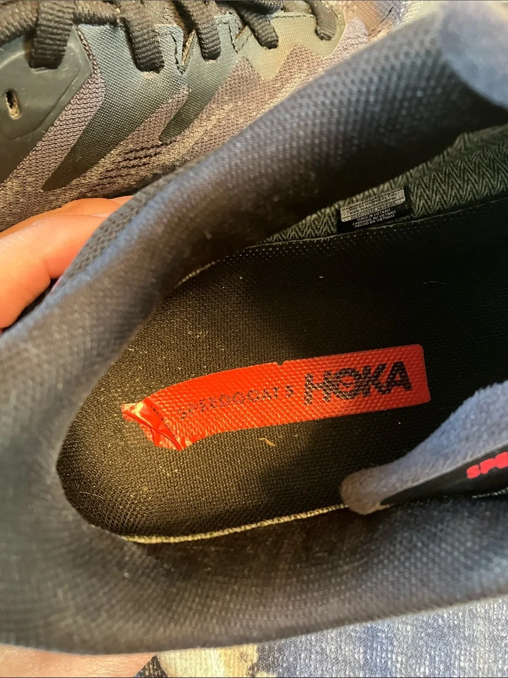 HOKA Speedgoat 5 Gore-Tex Trail Running Shoes Vibram Megagrip track women’s 10